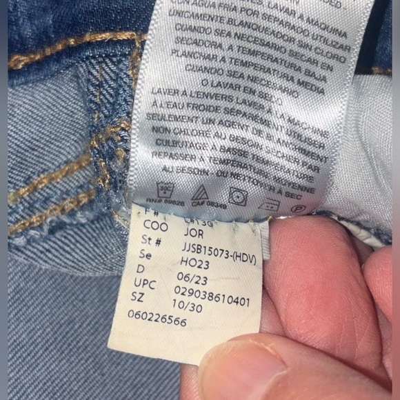 Jessica Simpson High Rise Flare Jeans Size 10 - Picture 4 of 11